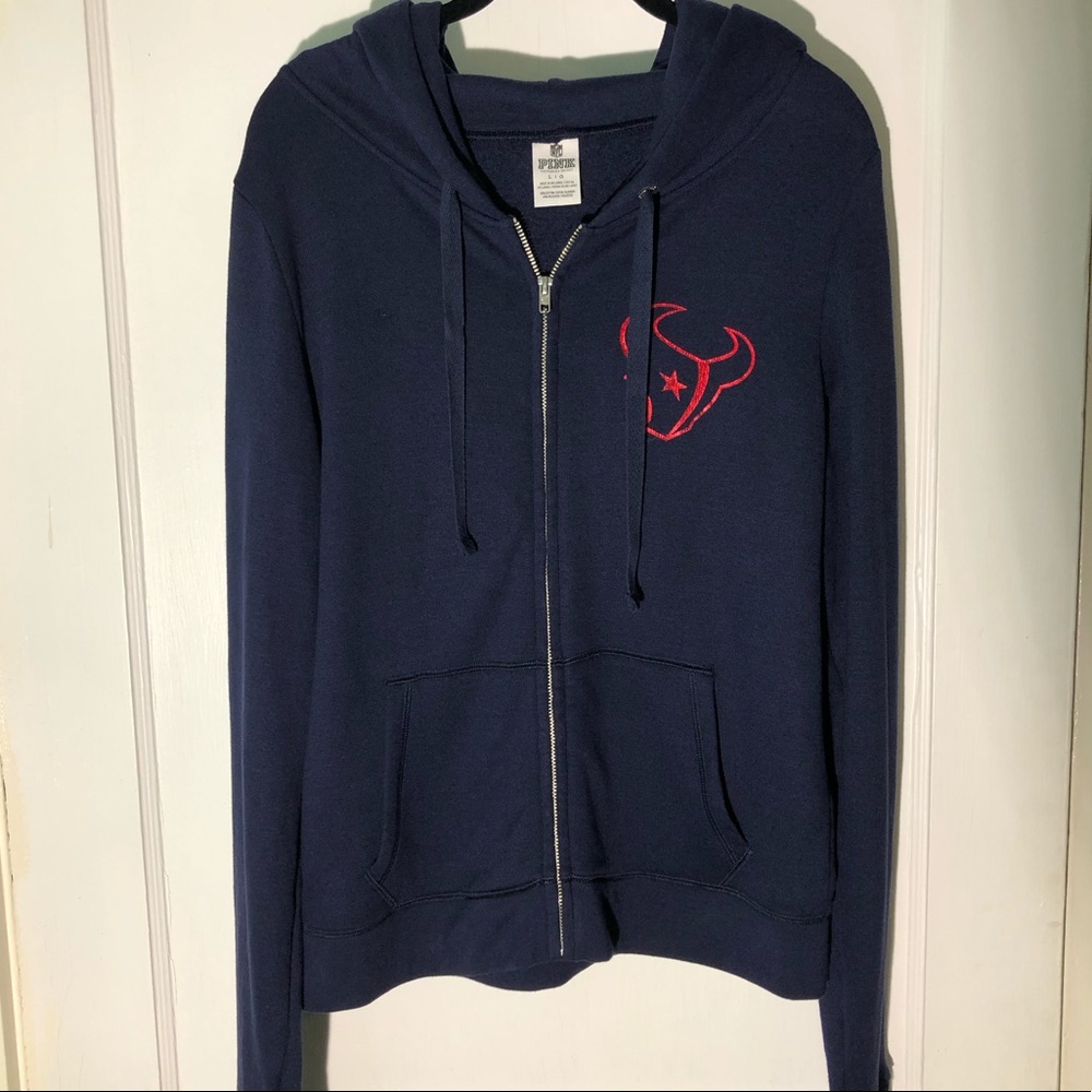 VS PINK Houston Texans full zipped Hoodie Sweater